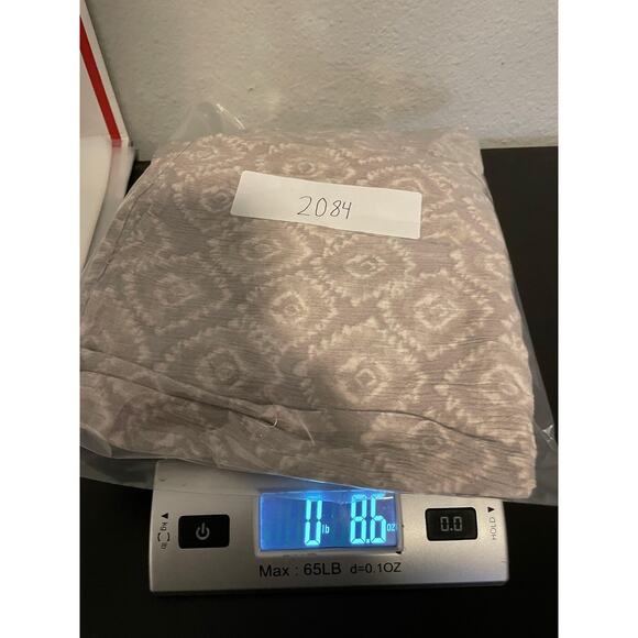 Savanna Jane Shirt Womens Large Gray Boho Peasant Embroidered Floral Rayon - Picture 7 of 7